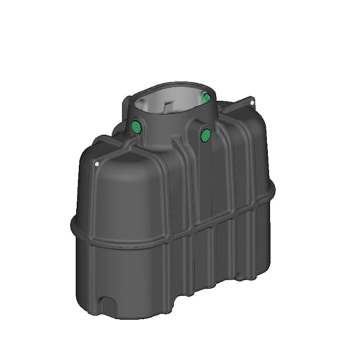 FLORANTIA Regenwasser Schmaltank 3000 Liter Erdtank Aqua-Slim Kunststoff [ Ausbaupaket passend für Ihre Anwendung frei wählbar ]