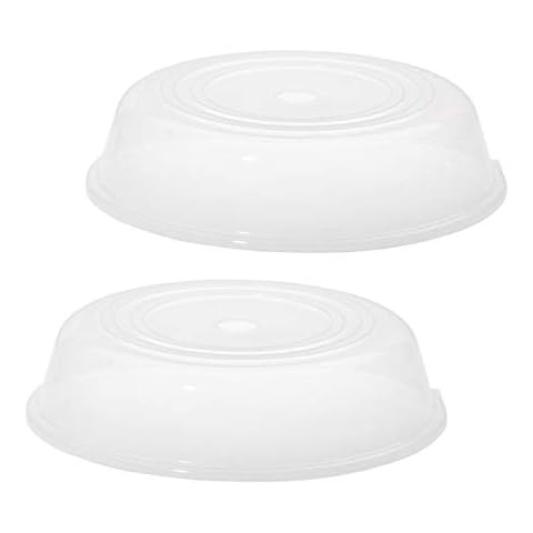 Westmark Mikrowellen-Teller-Abdeckhauben, 2 Stück, Durchmesser: 25 cm, Kunststoff, Transparent, 224522E3 Cover