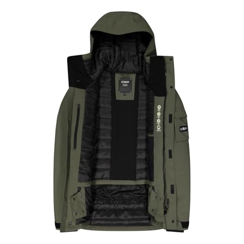 Veste de ski à capuche fixe homme CMP protection thermique premium - 4