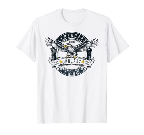 Regalos legendarios de 38 años desde enero de 1985 38 Camiseta