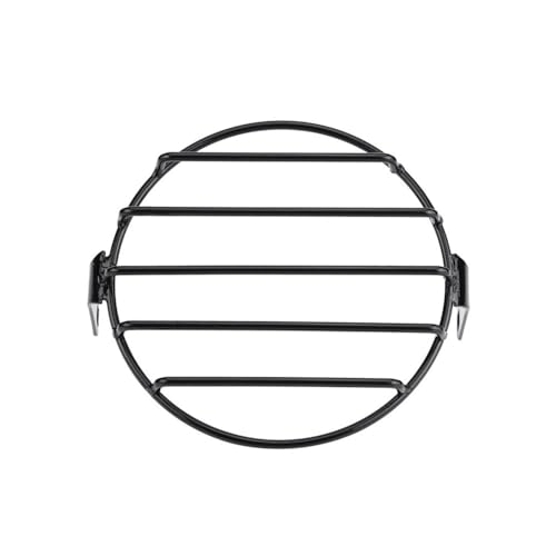 Grille de phare ronde moto évite la casse de l'optique sur chopper et cruiser