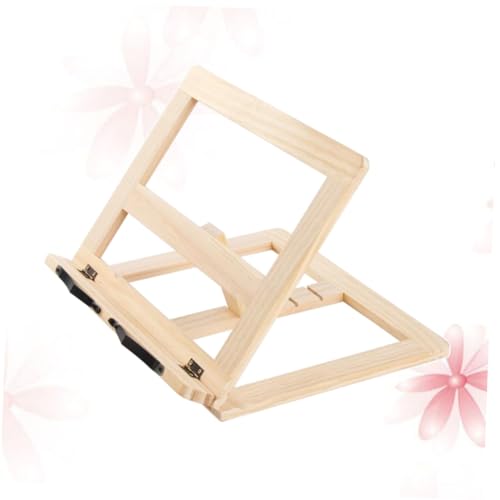 Uonlytech Soporte para Tableta Titular De La Tableta De Madera