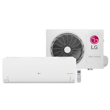 LG Ar Condicionado Split LG Dual Inverter AI Voice 12000 BTU/h Quente e Frio S3-W12JA31D - 220 Volts
