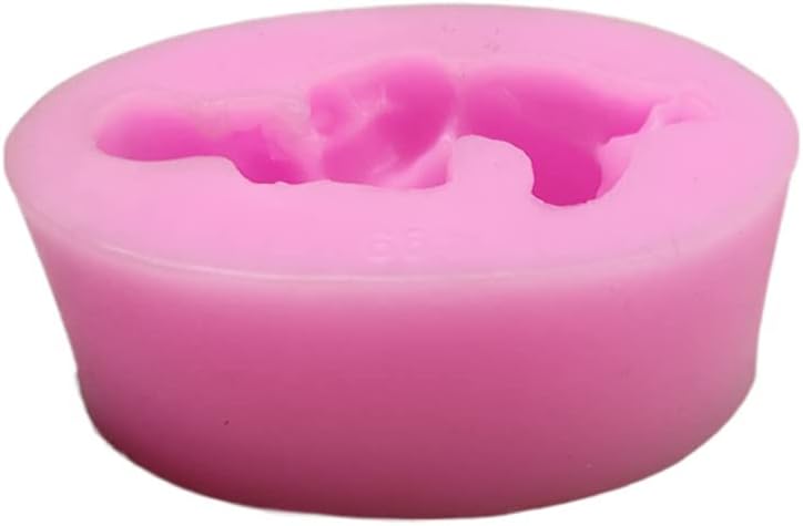 Lovely Baby Silicone Mold, Epoxy Resin Baby Fondant Silicone Mold Handmade Baking Molds for Making Chocolate, Sugar, Cake, Desserts