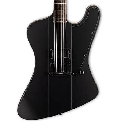 ESP LTD Phoenix Black Metal - Black Satin