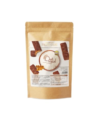 iO.GENIX - OATMEAL | Harina de Avena | 1kg | 100% Avena Integral | Fuente de Proteína | Bajo Contenido en Azúcares (Chocolate & Peanut Butter)
