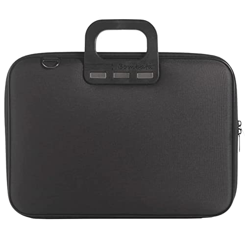 Bombata Nylon - Mallette pour ordinateur portable - Sac à bandoulière - Noir Nero