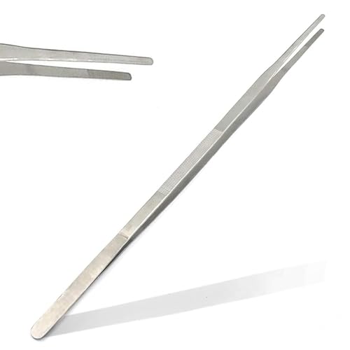 PRECISE CANADA: INDUSTRIAL TWEEZERS FORCEPS STAINLESS STEEL FOR JEWELRY-MAKING, NAIL, LABORATORY WORK 24 INCHES LENGTH