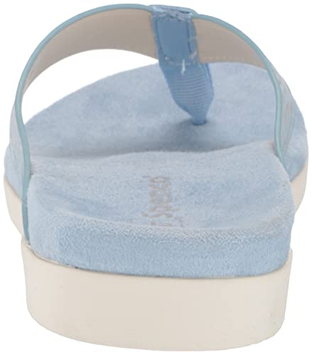 Spenco Women's Thong Flip-Flop, Powder Blue, 10 Wide