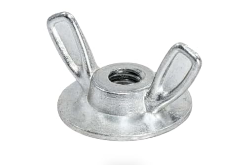 Mighty Fasteners Zinc Die-Cast Washered Wing Nuts, 1/4"-20, 50-Pack image 3
