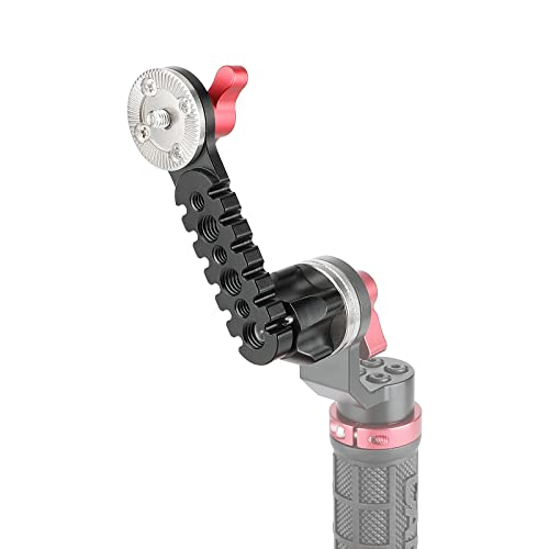Image of CAMVATE Rosette Extension Arm with M6 Thread Screw for DSLR Camera Cage Rig(Red) - 3098