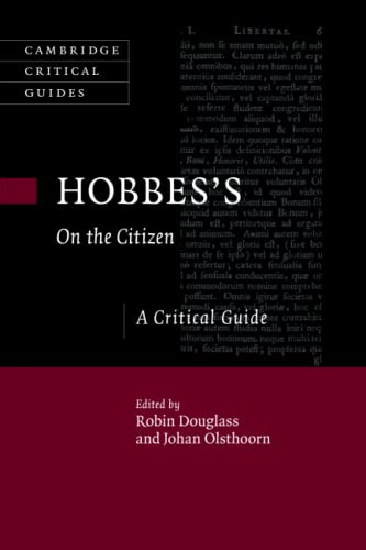 Hobbes's On the Citizen (Cambridge Critical Guides)