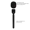 Interview Microphone Handle,Interview GO Handheld Adaptor with Windshield Foam for MIC 1 2/RODE Wireless GO II/Hollyland Lark 150/Synco G1/Movo #2