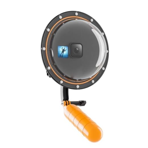 Dome Compatível com GoPro Hero 12/11 / 10/9 Black com Modo Selfie - Telesin