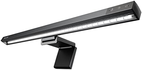 UNMOT Computer Monitor Lamp , 44CM Screen Monitor Light Bar for Eye Caring, e-Reading LED Task Lamp , Touch Control No Screen Glare Space Saving Home Office Lamp