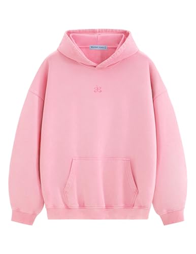 Aelfric Eden Washed Plain Hoodies For Men Women Vintage Acid Wash Oversized Sweatshirts Casual Streetwear Pullover Hoodie