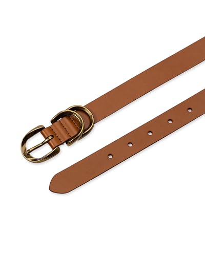 Cole Haan Women's Metal Loop Skinny Dress Belt4