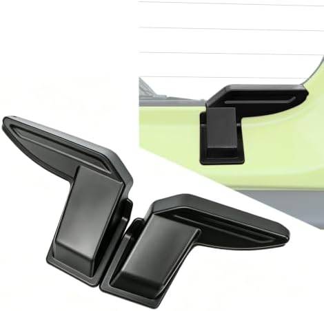 YOCTM 2-Pack Rear Windshield Heating Wire Protection Cover for Suzuki Jimny 2019-2026 JB64 JB74W, ABS Defogger Cable Guard Trim, Black (Left & Right)