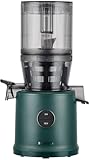 Hurom H80-ST Neuer Slow Juicer | Elektrische Kaltpresse | Entsafter für Gemüse & Obst | 2.2L Kapazität | Automatische Entsaftungsfunktion | BPA-frei | 15 Jahre Garantie | 200W | (Dunkelgrün)