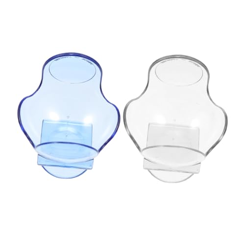 OSOLADY 2Pcs Portable Tennis Balls Clip Lightweight Tennis Waist Holder for Training Matches Multi Use Desktop Tennis Ball Stand Transparent Tennis Accessories