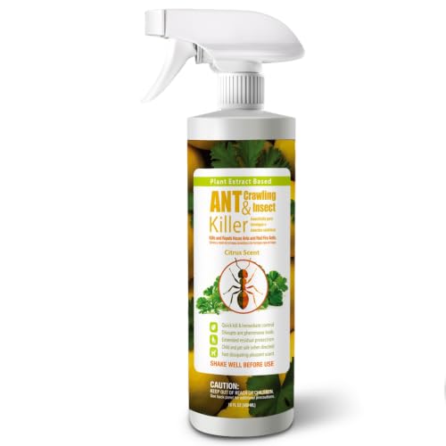 Image of EcoVenger By EcoRaider Ant Killer & Crawling Insect Killer, 16 OZ Ready to Use, Indoor & Outdoor, Kills & Repels, Lasting Prevention, Natural & Non-Toxic Plant Based Formula, Pleasant Citrus Scent