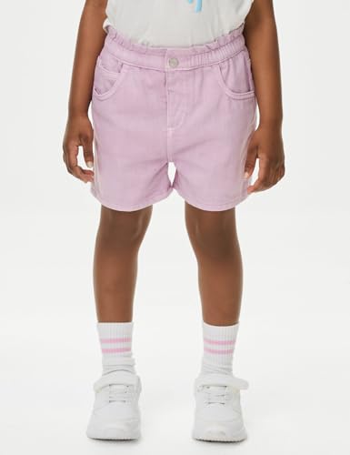 Image of Marks & Spencer Girl's Cotton Hybrid Shorts
