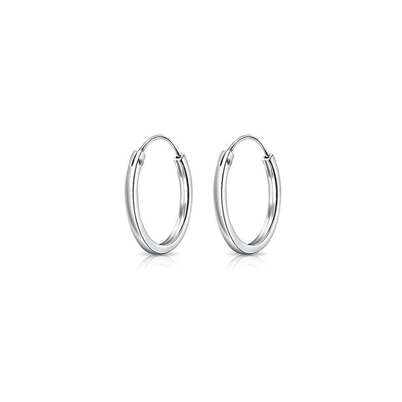 See full amazon price history chart for SIVYAA 2mm Thick Flat Look Hoop Bali Earrings | Pure 925 Silver | Plain Round Piercing Ear Ring of 2X2mm Square Pipe | Huggie Loop Tops | Gift Item for Women Men Girl Boy, Size 12 mm Tiny SIVYAA 2mm Thick Flat Look Hoop Bali Earrings | Pure 925 Silver | Plain Round Piercing Ear Ring of 2X2mm Square Pipe | Huggie Loop Tops | Gift Item for Women Men Girl Boy, Size 12 mm Tiny (B0D3FL9736) Amazon Price History, Amazon Price Tracker