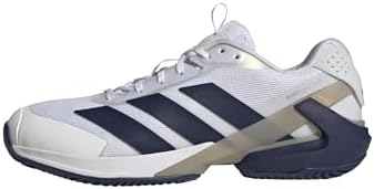 adidas Mens Adizero Ubersonic 5 Clay Tennis Sneakers Shoes - Whit...