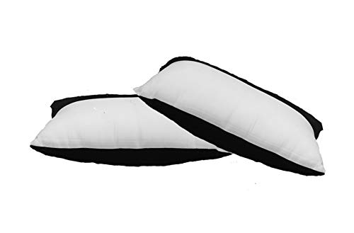 Black & White Sleeping Pillow 16" x 24" (Set of 2)