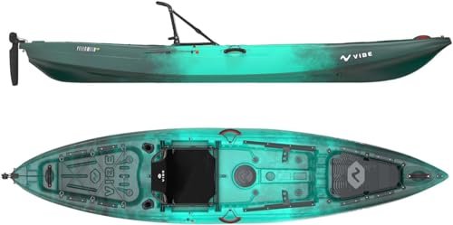 Vibe Yellowfin 120 Sit On Top Kayak - Speed & Stability for Recre...
