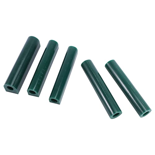 DOITOOL 5Pcs Durable Carving Wax Tube for Jewelry Making Engraving and Molding Hard Density for Intricate Designs Multiple