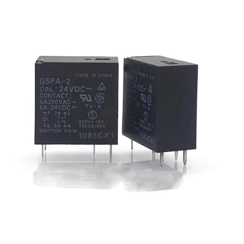 Relé de 24V G5PA-2 24VDC con conmutador electromecánico de 5A y 6PIN para PCB