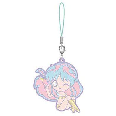 BANDAI Urusei Yatsura Gashapon Capsule Rubber Mascot Strap Vol. 2 - Lum Wink