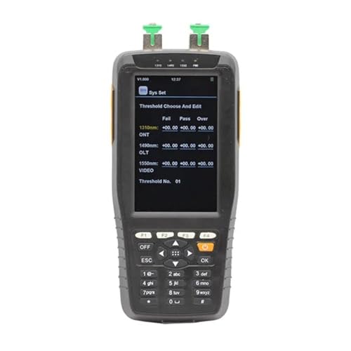 Medidor de potencia óptica de fibra portátil 1310/1490/1550nm TM70B-OV1