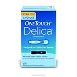 OneTouch Delica Lancets-Gauge 33 ga - Box of 100