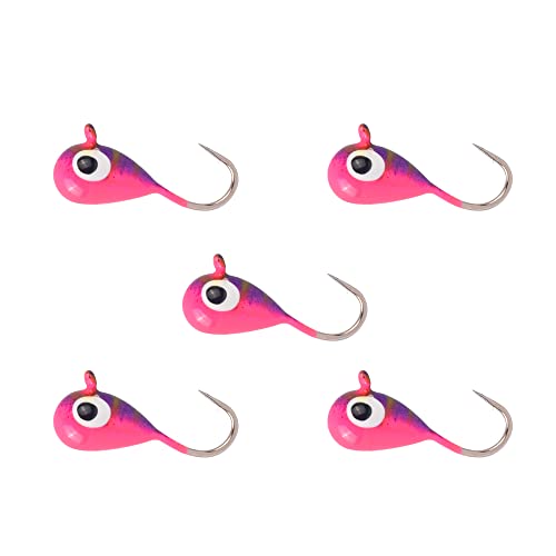Gabarits de pêche en tungstène HP60 2,7mm en forme de larme pour lignes fines, lot de 5
