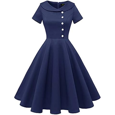 WedTrend Audrey Hepburn 50s Swing Dress Cover
