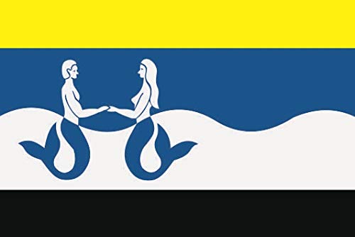 U24 Fahne Schouwen-Duiveland Niederlande - Bootsflagge 50x75cm Premium Polyester