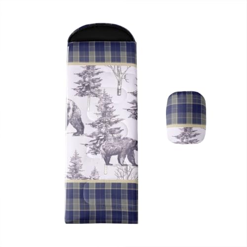 Erosebridal Rustic Cabin Bolsas de Dormir Camping Ligera para 1 Persona miniatura 1