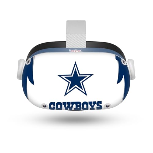 Skin Meta Quest 2 Vinyle NFL Dallas Cowboys Protection Casque Réalité Virtuelle