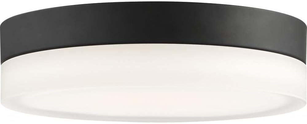 Nuvo 62/470 Pi 14 in. Flush Mount LED Fixture,Black Nuvo 62/470 Pi 14 in. Flush Mount LED Fixture,Black