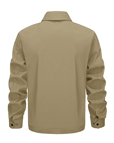 Lightweight Zip-Up Golf Jackets for Men