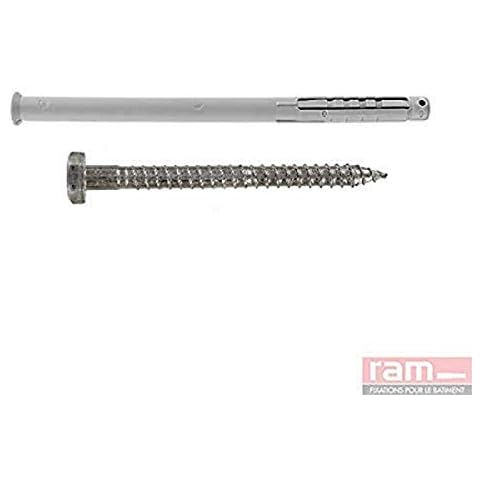 RAM CHEVILLES ET FIXATIONS 73557 Ram Ankle, Silver, 16x200mm Cover