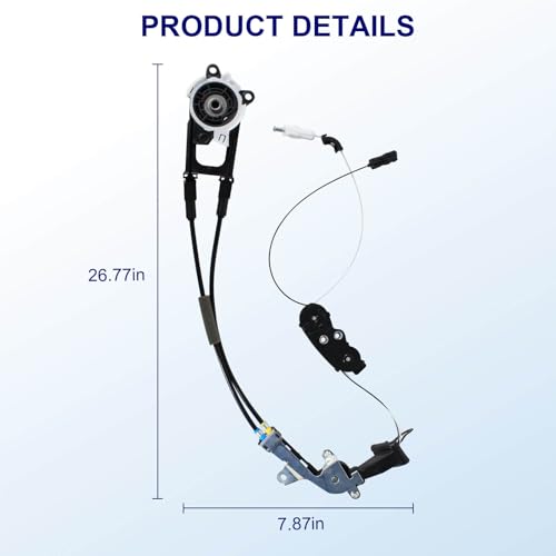 85016-08011 Driver Side Power Sliding Door Cable Fit for Toyota Sienna 2011-2020, Power Slide Sliding Door Cable Assembly Sub-Assembly Replace 85016-08010 Driver Side Left Side by ZNB - Image 4