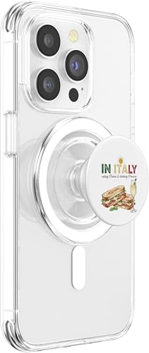 PopGrip pour MagSafe Panini et Prosecco idée cadeau originale pour italo-philes