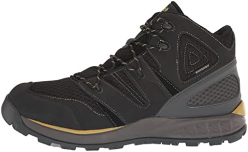 Propet Men's Veymont Waterproof Hiking Boots, Black/Gold, 15 Medium US | Image 7