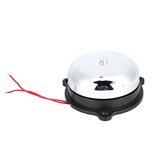 4 Inch Electric Bell DC12V Door Signal Bell Warehouse Signal Siren Factory Alarm Bell No Spark Electric Doorbell for 300-400㎡
