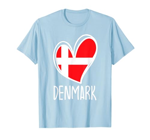 Patriotisches Dänemark, süßes Herz, dänische Flagge, Jungen,...