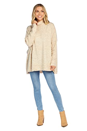 Image of Mud Pie Women's Mud Pie Jennie Womens Oversized Sweater
