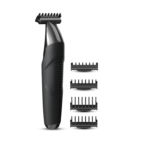 Image of Havells ST8000 Shimmer plus, 5 in 1 rechargeable Dual-Blade Shaver cum Trimmer with 4 Trimming Combs